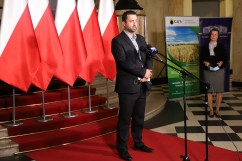Briefing prasowy dot. Powszechnego Spisu Rolnego /fot. A. Księżnik/