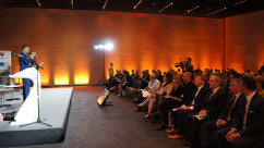 Fotogaleria z konferencji „Modernizuj miasto: inwestycje w inteligentną i zrównoważoną infrastrukturę miejską” z udziałem ministra Jerzego Kwiecińskiego / zdjęcia: I. Matuszewska