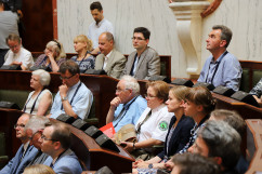 Galeria zdjęć z konferencji nt. Pomników Historii w Sali Sejmu Śląskiego /fot. A. Karendał/