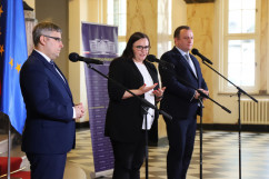 Spotkanie z przedsiębiorcami i samorządowcami w Katowicach /fot. A. Księżnik/