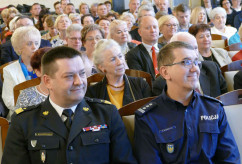 Konferencja „BEZPIECZEŃSTWO TRZECIEGO WIEKU - zdrowi, bezpieczni i aktywni” /fot. B. Szwedowski/