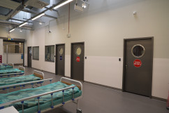 Szpital tymczasowy w Pyrzowicach /fot. I. Matuszewska/