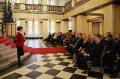 Noworoczne spotkanie z korpusem konsularnym /fot. A. Księżnik/