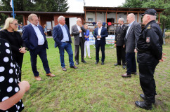 Zdjęcia z tegorocznej edycji akcji „Kręci mnie bezpieczeństwo... nad wodą” na zbiorniku Dziećkowice w Chełmie Śląskim /fot. A. Karendał/
