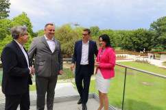 Wizyta premiera Mateusza Morawieckiego w Parku Śląskim /fot. I. Matuszewska/
