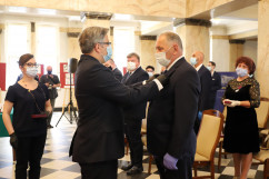 Odznaczenia państwowe dla samorządowców /fot. A. Księżnik/