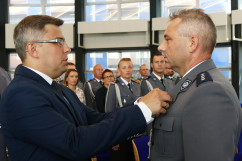 Galeria zdjęć z obchodów Święta Policji w Komendzie Wojewódzkiej Policji w Katowicach /fot. A. Kucharzewska/