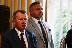 Spotkanie dotyczące współpracy polsko-czeskiej w dziedzinie afrykańskiego pomoru świń/fot. B. Półrolnik