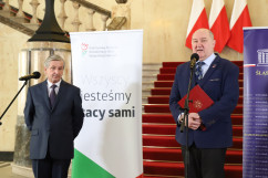 Briefing prasowy dot. wsparcia osób niepełnosprawnych w czasie pandemii /fot. A. Księżnik/