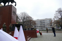 Galeria składająca się ze zdjęć z obchodów w Katowicach Święta Niepodległości/fot. A. Kucharzewska