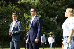 Galeria zdjęć z wizyty premiera Mateusza Morawieckiego w Tychach /fot. A Karendał/
