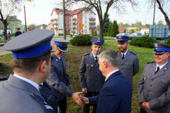 Fotogaleria z otwarcia Posterunku Policji w Porębie z udziałem wicewojewody śląskiego Mariusza Trepki.