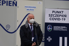 Briefing dot. majówkowej akcji szczepień /fot. I. Matuszewska/