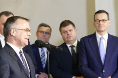 Premier Mateusz Morawiecki z wizytą w Katowicach /fot. A. Kucharzewska/