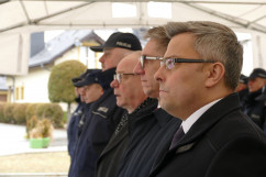 Otwarcie posterunku policji w Świerklanach /fot. A. Kucharzewska/