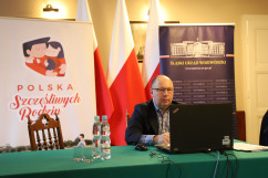 Uczestnicy wideokonferencji, której gospodarzem był Śląski Urząd Wojewódzki. 