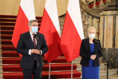 Briefing prasowy dot. Programu Inwestycji Strategicznych /fot. I. Matuszewska/