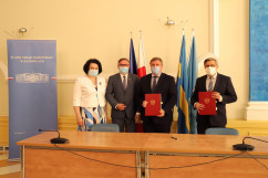 Podpisanie umów w ramach RFRD w Starostwie Powiatowym w Gliwicach /fot. A. Księżnik/