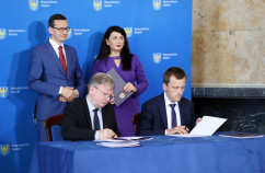 Zdjęcia z wizyty premiera Matusza Morawieckiego w Rudzie Śląskiej i Katowicach /fot. A. Kucharzewska, A. Karednał/