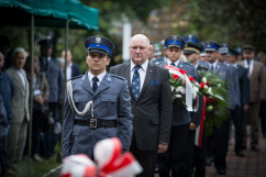 Galeria zdjęć z obchodów 79. rocznicy wybuchu II wojny światowej oraz 25. rocznicy utworzenia i poświęcenia Grobu Policjanta Polskiego /fot. KWP Katowice/