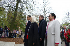 W Warszawie odsłonieto pomnik Wojciecha Korfantego /fot. A.Kucharzewska/