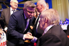 Spotkanie z okazji 70. urodzin prof. Mariana Zembali /fot. A. Księżnik/