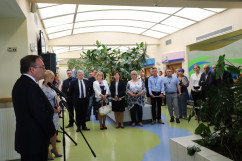 Otwarcie Centrum Radiochirurgii Nowotworów w Zakładzie Radioterapii gliwickiego Centrum Onkologii.