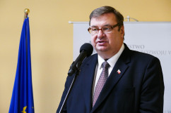 Spotkanie dotyczące współpracy polsko-czeskiej w dziedzinie afrykańskiego pomoru świń/fot. B. Półrolnik