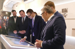 Premier Mateusz Morawiecki z wizytą w Muzeum Powstań Śląskich /fot. A. Kucharzewska/