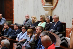 Galeria zdjęć z konferencji nt. Pomników Historii w Sali Sejmu Śląskiego /fot. A. Karendał/