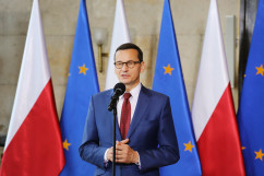 Zdjęcia z wizyty premiera Matusza Morawieckiego w Rudzie Śląskiej i Katowicach /fot. A. Kucharzewska, A. Karednał/
