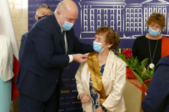 Ogłoszenie wyników konkursu na najaktywniejszego seniora i najaktywniejszą seniorkę w województwie /fot. A. Księżnik/
