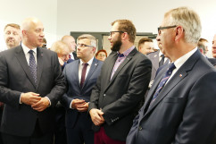 Galeria zdjęć z wizyt ministra spraw wewnętrznych i administracji w woj. śląskim /fot. A. Kucharzewska/