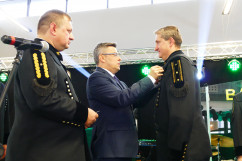 Galeria zdjęć z  barbórki z górnikami KWK Sośnica /foto. A.Kucharzewska/