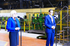 Wizyta premiera Mateusza Morawieckiego w woj. śląskim.