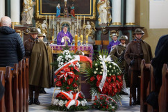 Galeria zdjęć z pogrzebu śp. Jana Kwiczali ps. 