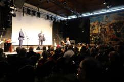 Jubileusz 10-lecia Muzeum Monet i Medali Jana Pawła II - przemówienie Prezydenta M. Częstochowa, publiczność /fot. A. Księżnik/
