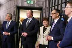 Premier Mateusz Morawiecki z wizytą w Muzeum Powstań Śląskich /fot. A. Kucharzewska/