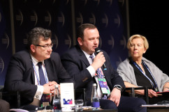 Zdjęcia z debaty na temat regionów górniczych podczas  Europejskiego Kongresu Gospodarczego /fot. A. Karendał/
