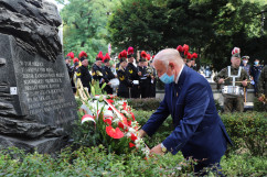 Uroczystości z okazji 100. rocznicy śmierci dr. Andrzeja Mielęckiego /fot. A. Księżnik/