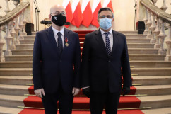 Odznaczenia państwowe dla samorządowców /fot. A. Księżnik/