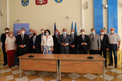 Podpisanie umów w ramach RFRD w Starostwie Powiatowym w Gliwicach /fot. A. Księżnik/