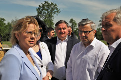 Wizyta minister Moskwy w Rudzińcu