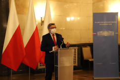 Briefing dot. sytuacji epidemiczne /fot. A. Księżnik/