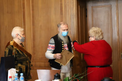 Uroczystość nadania tytułu Aktywnego Seniora 2020 fot. A. Księżnik