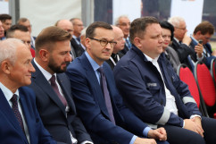 Uroczystość otwarcia nowej linii produkcyjnej w Nitroerg /fot. A. Księżnik/