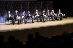 Zdjęcia z debaty na temat regionów górniczych podczas  Europejskiego Kongresu Gospodarczego /fot. A. Karendał/