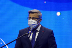 Inauguracja Europejskiego Kongresu Gospodarczego - przemówienie Wojewody Śląskiego /fot. A. Księżnik/