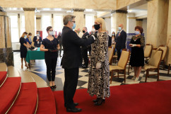 Odznaczenia państwowe dla samorządowców /fot. A. Księżnik/
