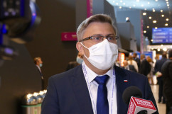 Inauguracja Europejskiego Kongresu Gospodarczego - indywidualna wypowiedź Wojewody Śląskiego dla mediów /fot. A. Księżnik/